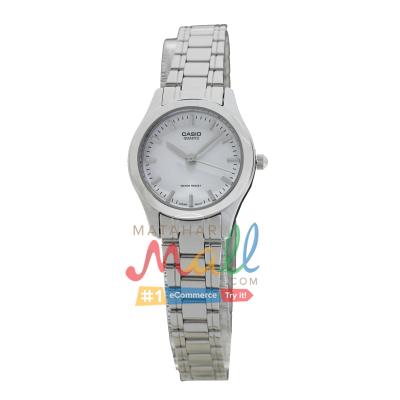 Casio LTP - 1275D -7ADF Stainless Steel Jam Tangan Wanita - Silver