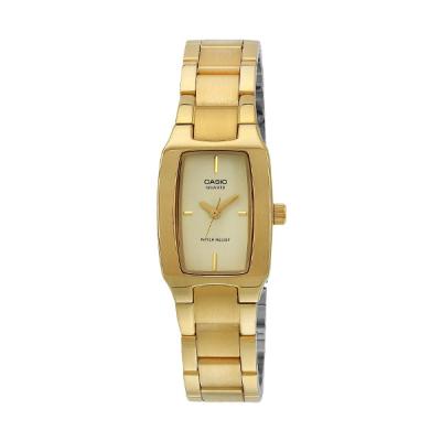 Casio Ladies Analog LTP-1165N-9CDF Jam Tangan Wanita - Gold