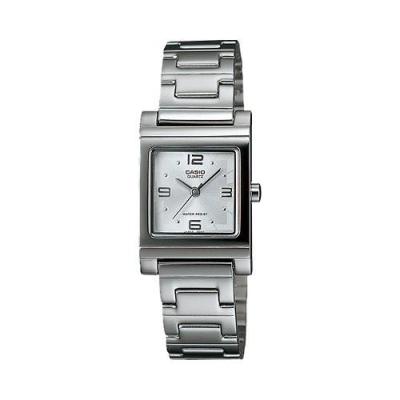 Casio Ladies Analog LTP-1237D-7ADF Jam Tangan Wanita Stainless Steel - White