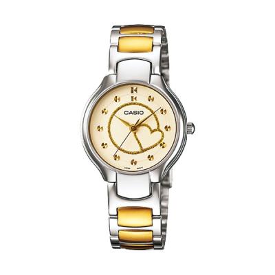 Casio Ladies Analog LTP-1337SG-9ADF Jam Tangan Wanita - Gold