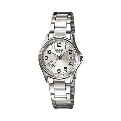 Casio Ladies Analog LTP-1369D-7BVDF Jam Tangan Wanita Stainless Steel - White