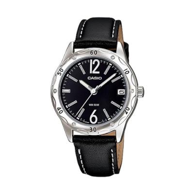 Casio Ladies Analog LTP-1389L-1BVDF - Jam Tangan Wanita - Hitam