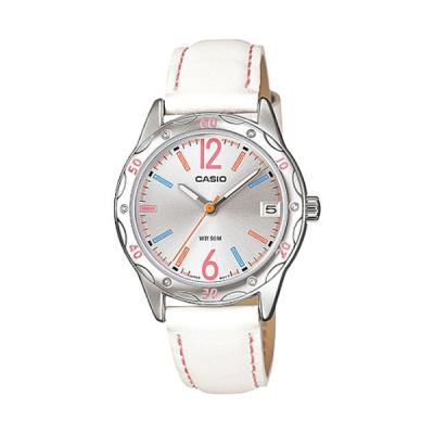 Casio Ladies Analog LTP-1389L-7BVDF Jam Tangan Wanita - Putih