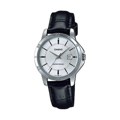 Casio Ladies Analog LTP-V004L-7AUDF Jam Tangan Wanita - Putih