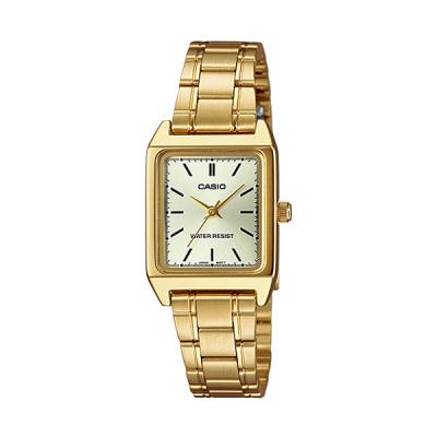 Casio Ladies Analog LTP-V007G-9EUDF Jam Tangan Wanita - Gold