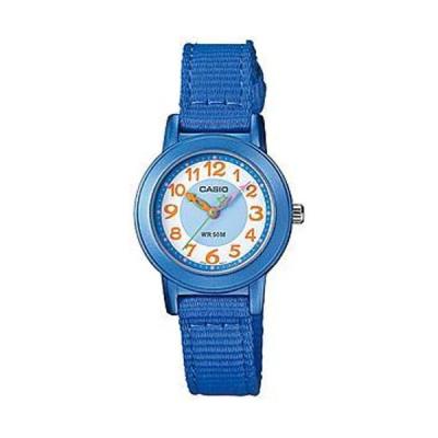 Casio Ladies Standard LTR-17B-2BVDF Jam Tangan Wanita Cloth Band - Blue