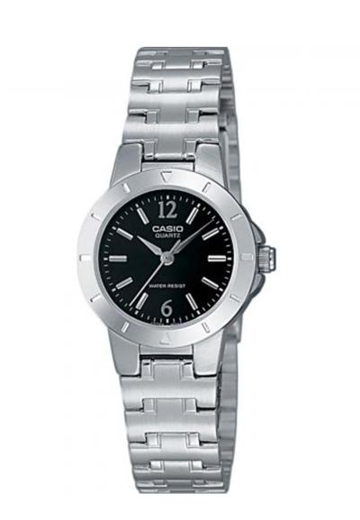 Casio Ltp-1177A-1A Jam Tangan Wanita Stainless Steel - Silver