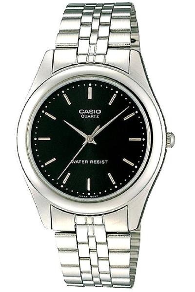 Casio MTP-1129A-1ARDF - Analog Watch - Jam Tangan Pria - Tali Stainless Steel