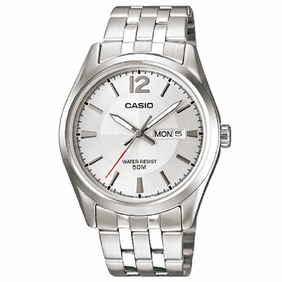 Casio - MTP-1335D-7A - Jam Tangan Pria - Analog - Silver