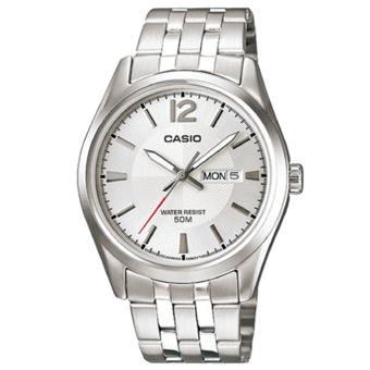 Casio MTP-1335D-7A - Jam Tangan Pria - Silver - Stainless Steel  