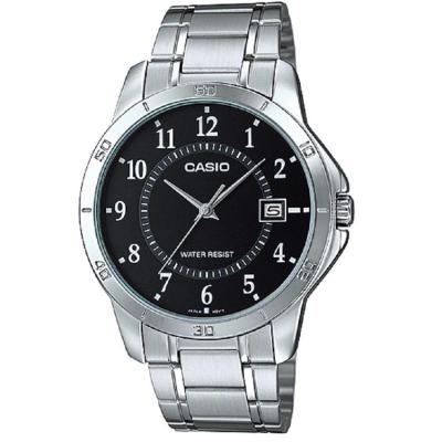 Casio MTP-V004D-1BUDF Analog Watch - Jam Tangan Pria - Stainless Steel - Silver