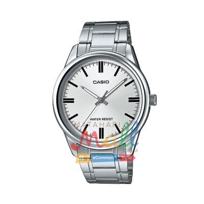 Casio MTP- V005D -7AUDF Stainless Steel Jam Tangan Pria - Putih