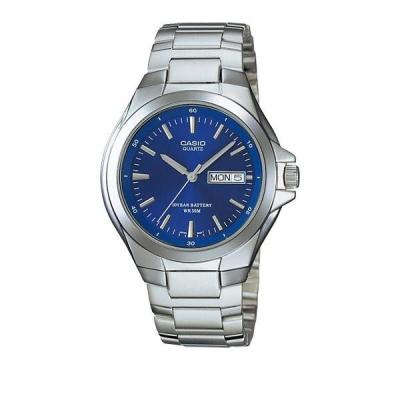 Casio Man Analog MTP-1228D-2AVDF Jam Tangan Pria Stainless Steel - Blue