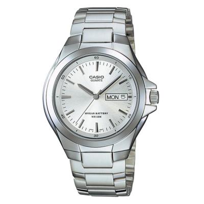 Casio Man Analog MTP-1228D-7AVDF Jam Tangan Pria Stainless Steel - White