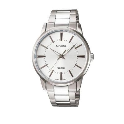 Casio Man Analog MTP-1303D-7AVDF Jam Tangan Pria Stainless Steel - White