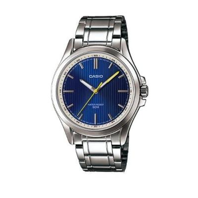 Casio Man Analog MTP-E104D-2AVDF Jam Tangan Pria - Biru