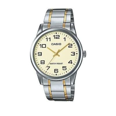 Casio Man Analog MTP-V001SG-9BUDF Jam Tangan Pria Stainless Steel - Silver