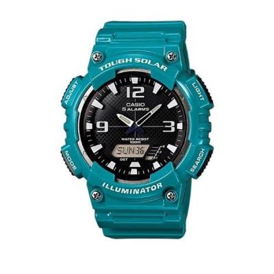 Casio Man Combination AQ-S810WC-3AVDF Jam Tangan Pria Resin - Green