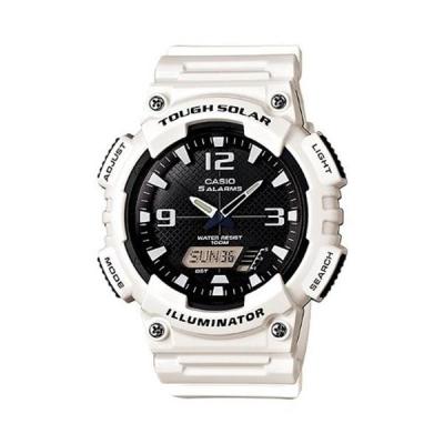 Casio Man Combination AQ-S810WC-7AVDF Jam Tangan Pria Resin - White