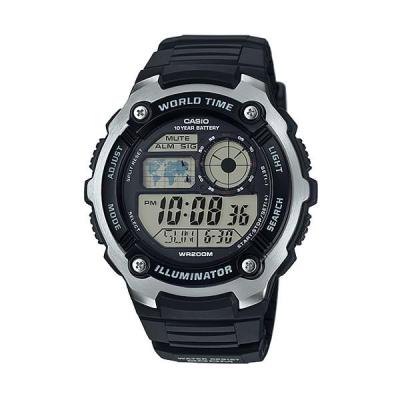 Casio Man Illuminator AE-2100W-1AVDF Jam Tangan Pria Resin - Black