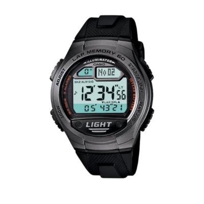 Casio Man Illuminator W-734-1AVDF Jam Tangan Pria Resin - Hitam