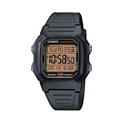 Casio Man Illuminator W-800HG-9AVDF Jam Tangan Pria Resin - Black