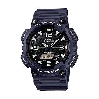 Casio Men's AQ-S810W-2A2VCF Tough Solar Analog-Digital Display Dark Blue Watch Blue/Black - Intl  