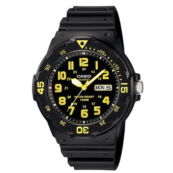 Casio Original - Jam Tangan Pria - Analog - Strap Rubber - MRW-200H-9BV  