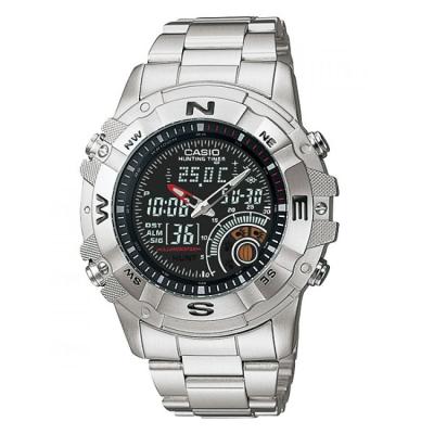 Casio Outgear AMW-705D-1AV Jam Tangan Pria Stainless Steel - Silver