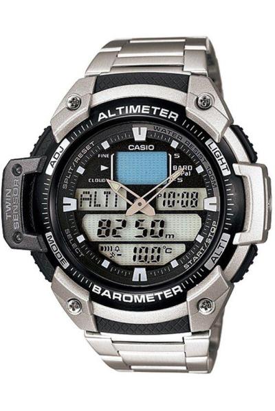 Casio Outgear SGW-400HD-1BV Jam Tangan Pria Strap Stainless Steel - Silver