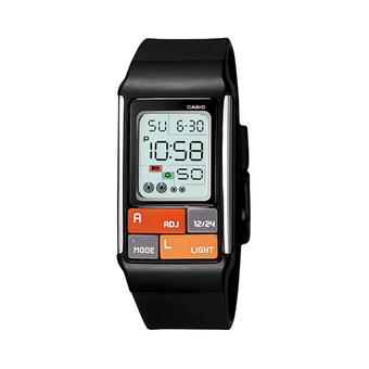 Casio Poptone Original LDF-50-1 - Jam Tangan Wanita - Hitam - Resin  