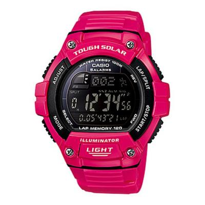 Casio Resin Strap Watch Rose W-S220C-4BV