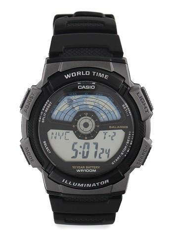 Casio Round Watch Illuminator Digital AE-1100W-1A