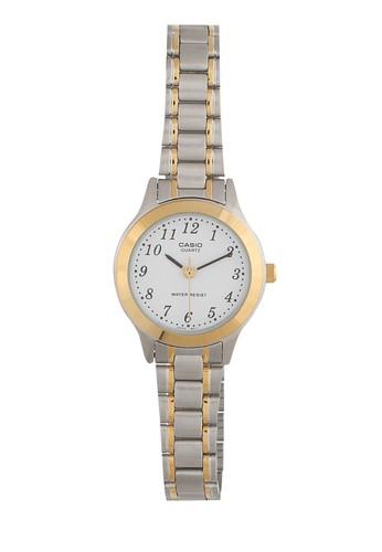 Casio Round Watch Ladies Analog LTP-1128G-7B