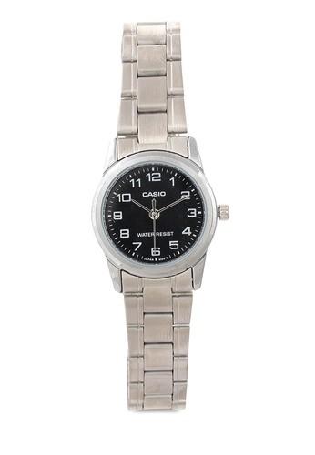 Casio Round Watch Ladies Analog LTP-V001D-1B