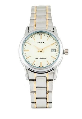 Casio Round Watch Ladies Analog LTP-V002G-9A