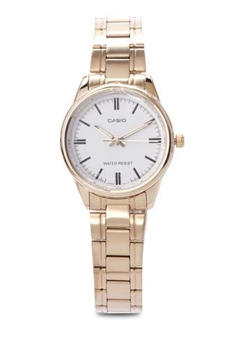 Casio Round Watch Ladies Analog LTP-V005G-7A