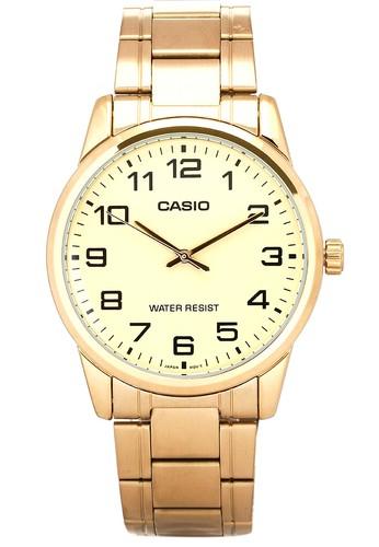 Casio Round Watch Man Analog MTP-V001G-9B