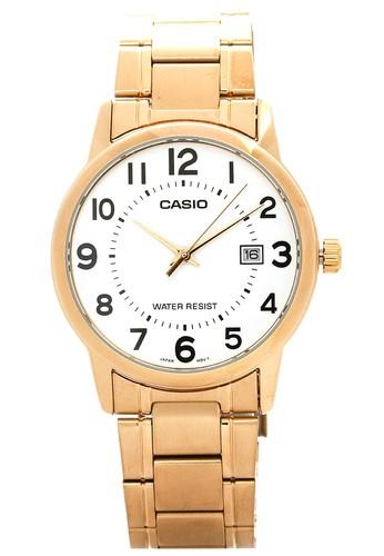 Casio Round Watch Man Analog MTP-V002G-7B