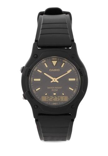 Casio Round Watch Man Combination AW-49HE-1A