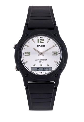 Casio Round Watch Man Combination AW-49HE-7A