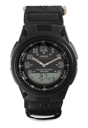 Casio Round Watch Sport Combination AW-80V-1B