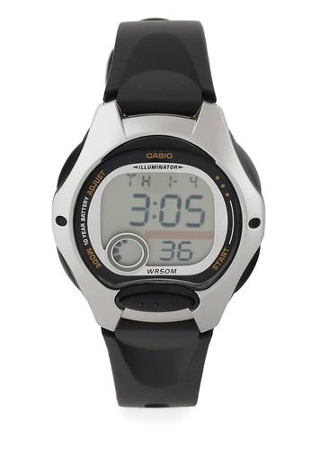 Casio Square Watch Ladies Sporty Illuminator LW-201-1A