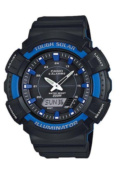 Casio Standard AD-S800WH-2A2V Jam Tangan Pria Strap Resin - Hitam