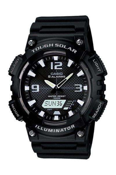 Casio Standard AQ-S810W-1AV Jam Tangan Pria Strap Resin - Hitam