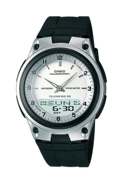 Casio Standard AW-80-7AV Jam Tangan Pria Strap Resin - Hitam