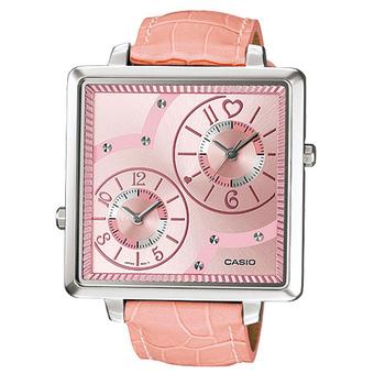 Casio Standard Analog LTP-1321L-4A2 Ladies' Watch Pink (Intl)  