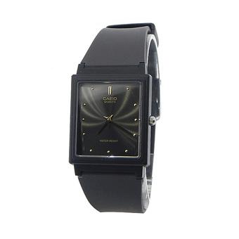 Casio Standard Analog MQ-38-1A - Jam Tangan Pria - Hitam - Karet  