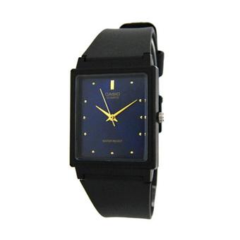 Casio Standard Jam Tangan Pria - Hitam - Strap Karet - MQ-38-2A  