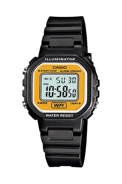 Casio Standard LA-20WH-9A - Jam Tangan Wanita - Strap Resin - Hitam